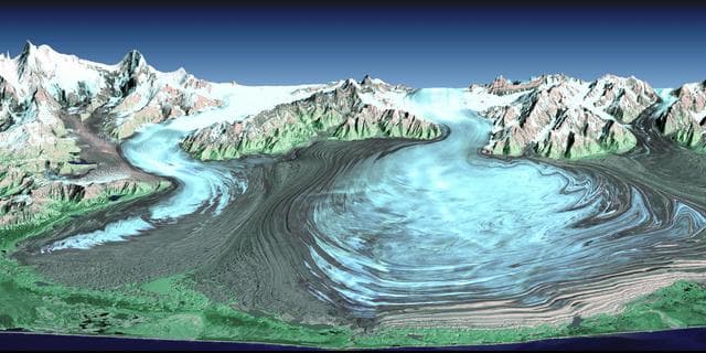NASA image: Malaspina Glacier, Alaska