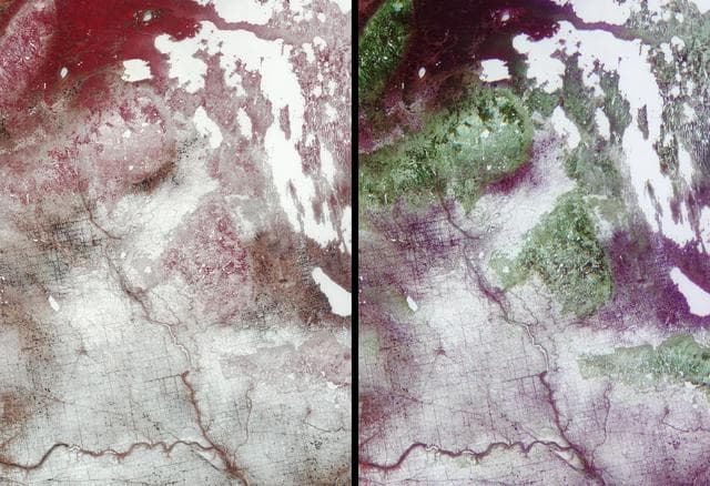 NASA image: Saskatchewan and Manitoba