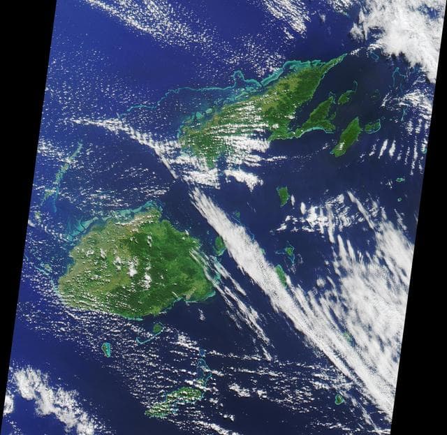 NASA image: Where on Earth...? MISR Mystery Image Quiz #1:<br .>Republic of Fiji