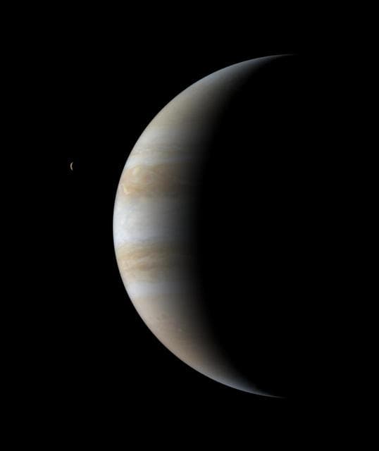 NASA image: Cassini Farewell to Jupiter