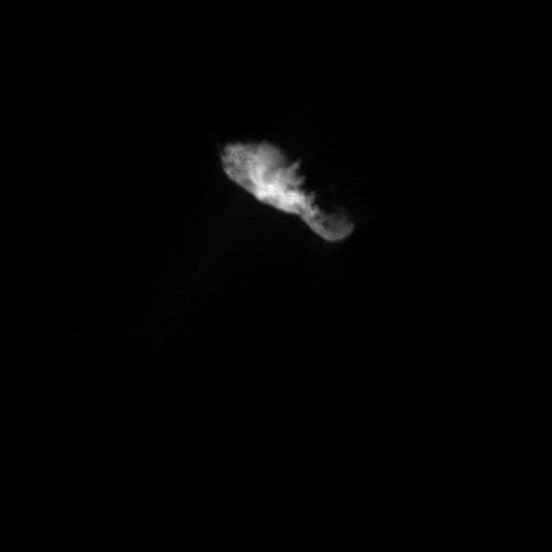NASA image: Comet Borrelly Varied Landscape