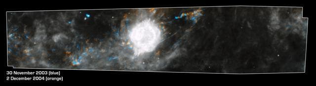 NASA image: Dead Star Rumbles