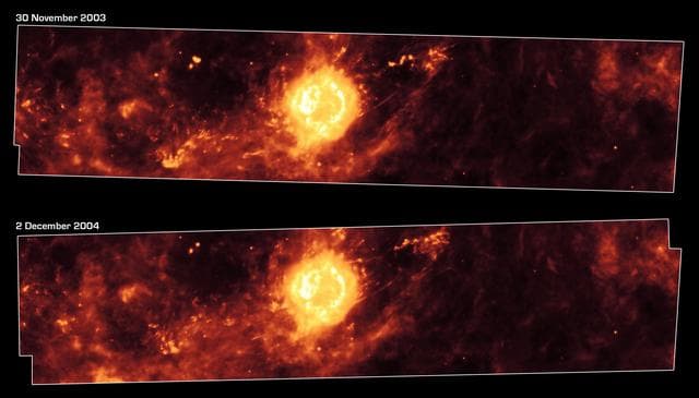 NASA image: A Year in the Life of an Infrared Echo