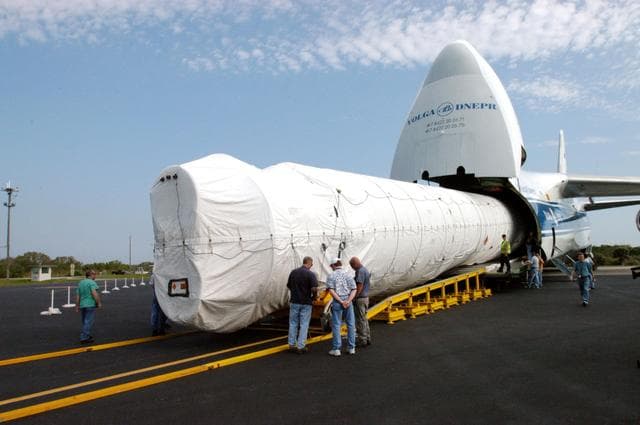 NASA image: One Step Closer to Launch: Rocket Delivery