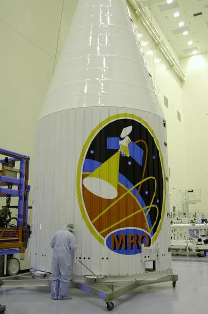 NASA image: Fairing Preparing for Farewell