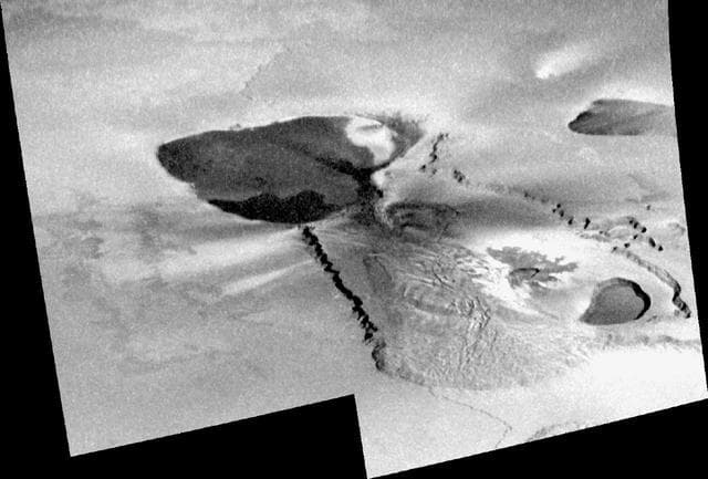 Galileo Last View of Tvashtar, Io