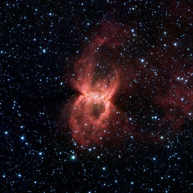 NASA image: Black Widow Nebula Hiding in the Dust