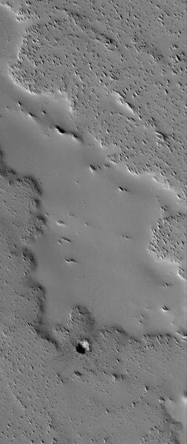 NASA image: Dust-covered Flow