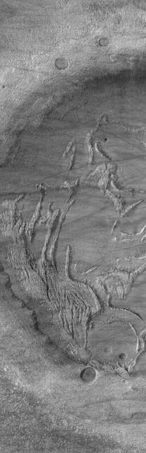 NASA image: Crater Interior
