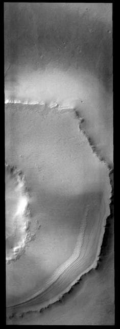 NASA image: Southern Crater