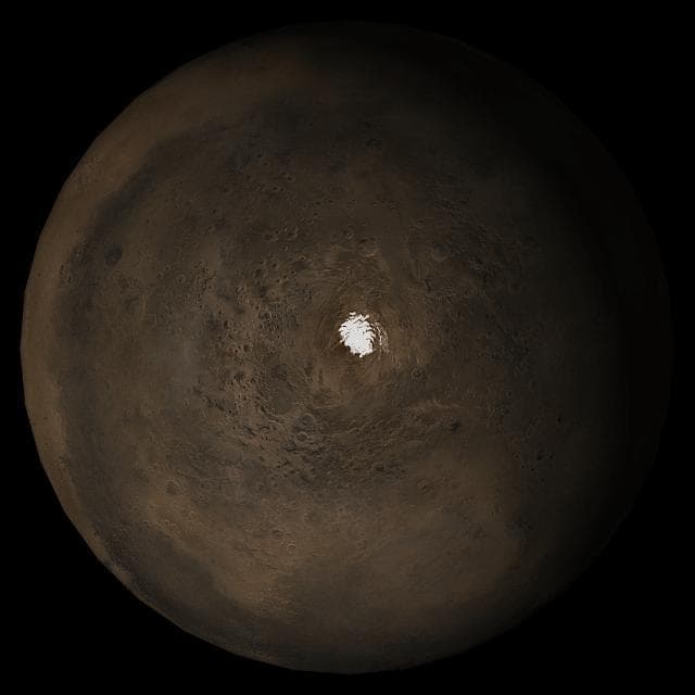 NASA image: Mars at Ls 324°