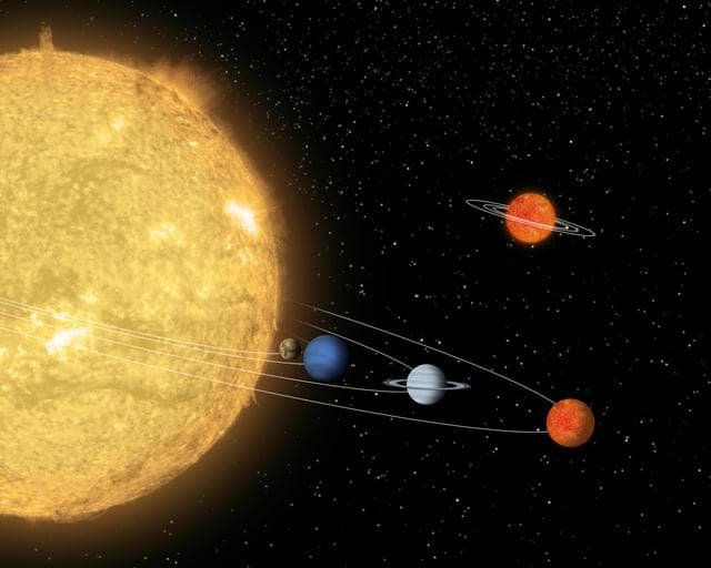 NASA image: Itsy Bitsy Solar System Artist Concept