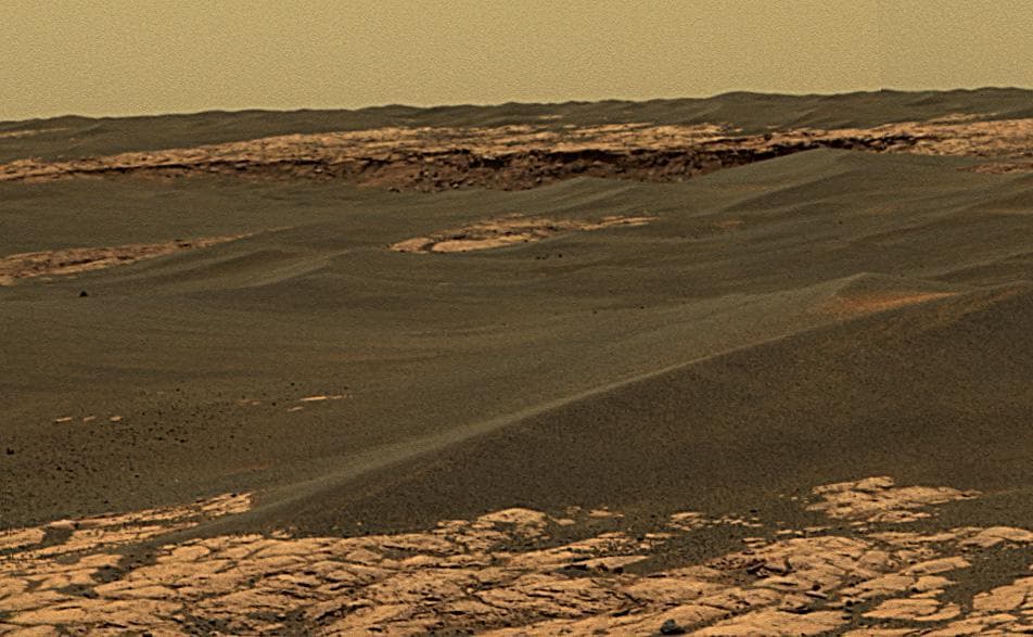 NASA image: Rim of Erebus