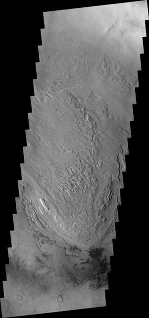 NASA image: Spallanzani Cr. Floor