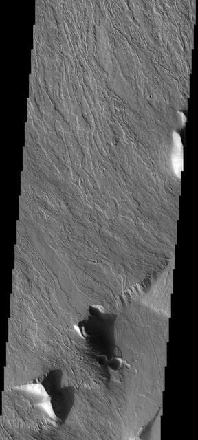NASA image: Olympus Mons Flows