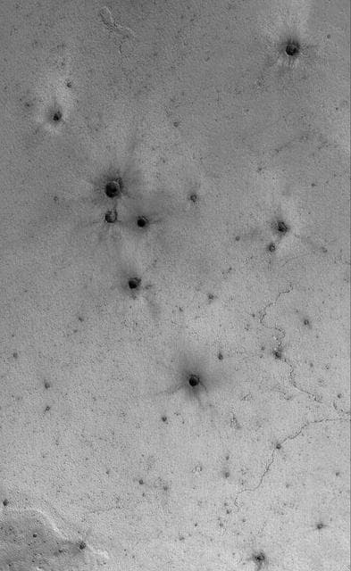 NASA image: Secondaries near Cerberus