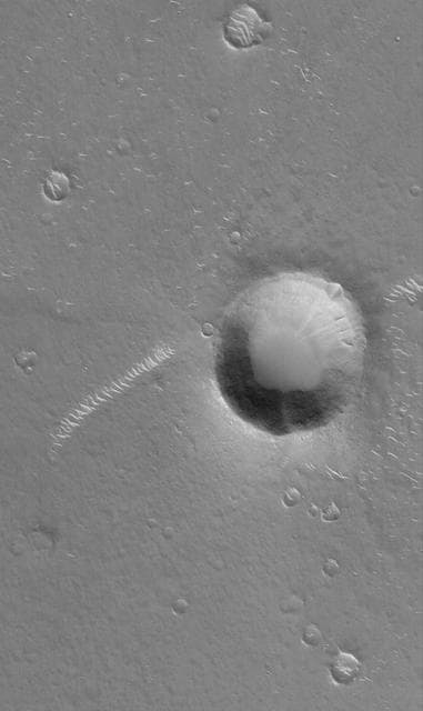 NASA image: Impact Crater