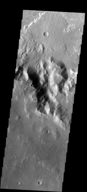 NASA image: Holden Crater Delta
