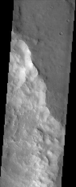NASA image: Rim of Henry Crater