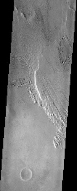 NASA image: Medusae Fossae Formation