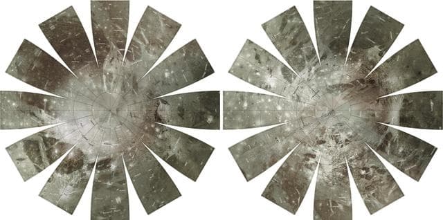 NASA image: Global Map of Ganymede