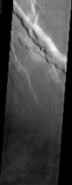 NASA image: Crustal Fractures of Ophir Planum