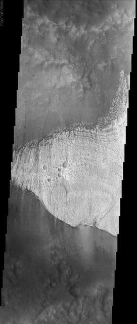 NASA image: Becquerel Crater Deposit