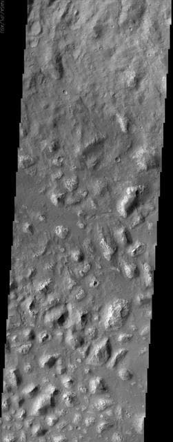 NASA image: Ariadnes Colles Chaos