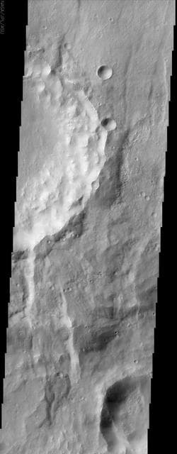NASA image: Claritas Fossae