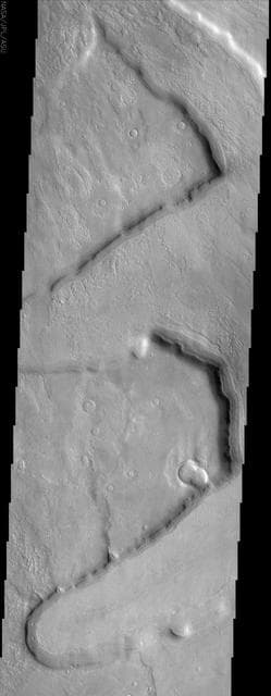 NASA image: Deuteronilus Mensae