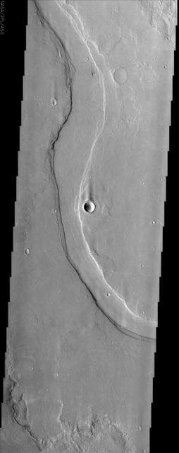 NASA image: Hrad Valles