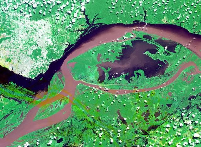 NASA image: Manaus, Brazil