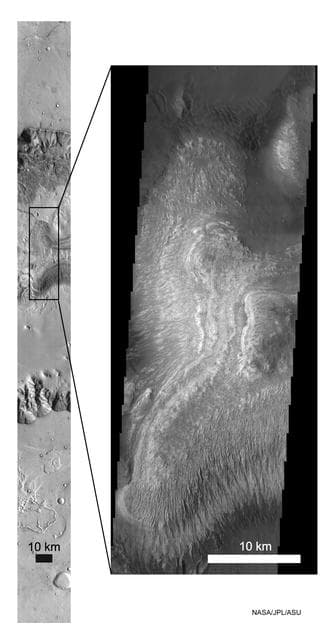 NASA image: Odyssey/Ganges