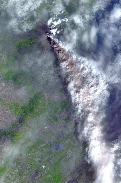 NASA image: Mt. Etna, Italy