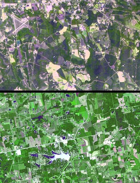 NASA image: Santa Claus, Ga./Ind.