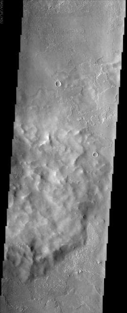 NASA image: Poynting Crater Ejecta