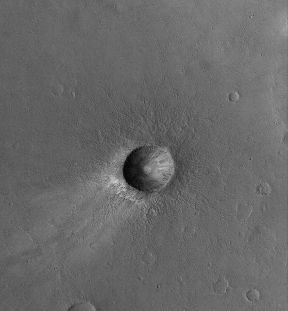 NASA image: Young Impact