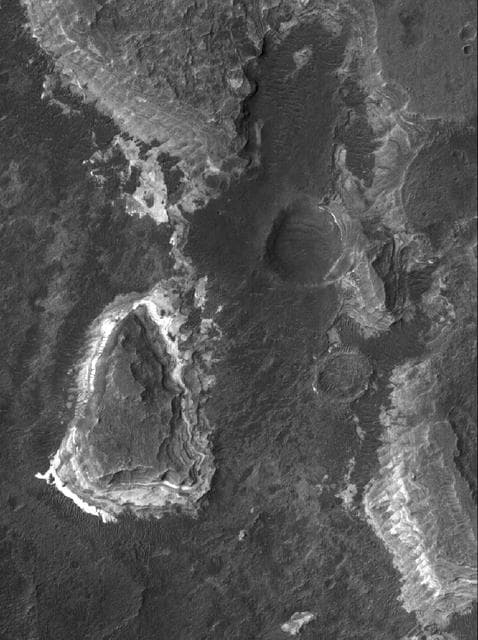 NASA image: Ladon Sedimentary Rocks