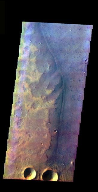 NASA image: Acidalia Planitia Channel Margin
