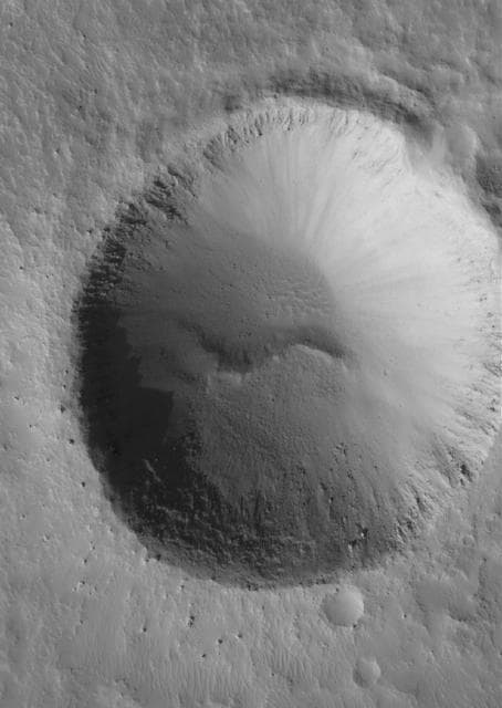 NASA image: Bouldery Impact