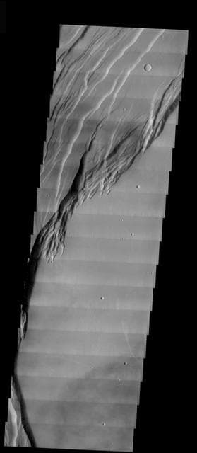 NASA image: Arsia Mons Caldera Rim