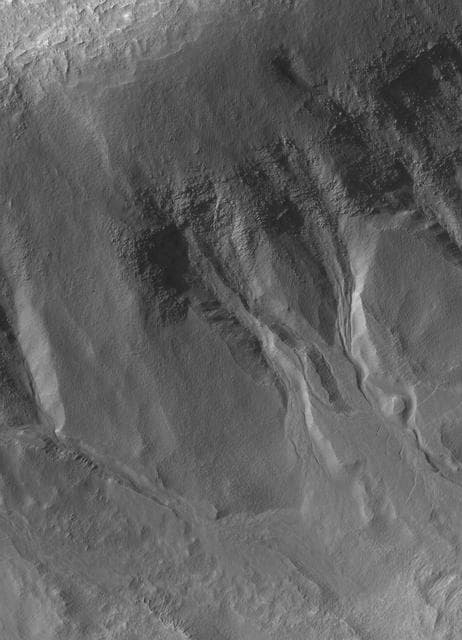 NASA image: South Hemisphere Gullies