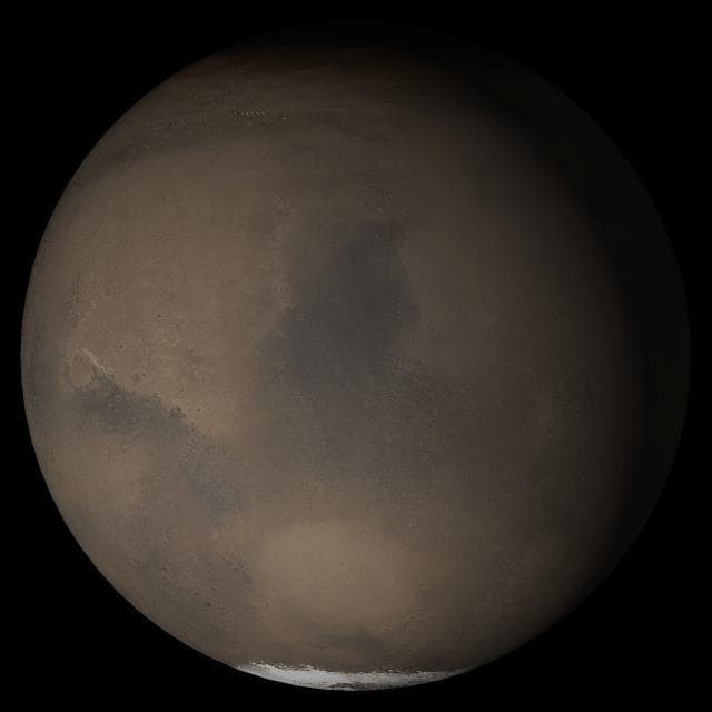 NASA image: Mars at Ls 230°: Syrtis Major