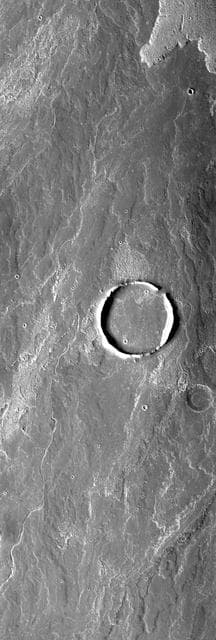 NASA image: Filled Crater