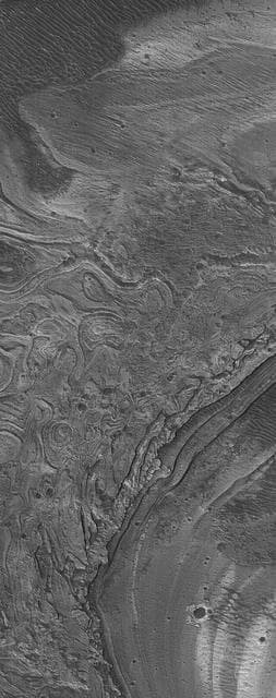 NASA image: Melas Layers
