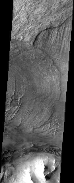 NASA image: Mariner 9 Anniversary/Landslides on Mars Released 13 November 2002