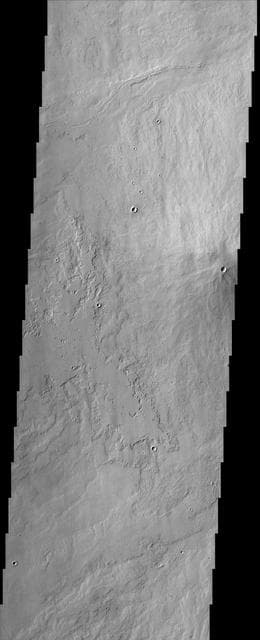 NASA image: Small volcanic crater near Pavonis Mons Released 14 November 2002