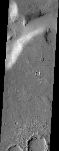 NASA image: Ismeniae Fossae