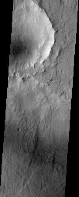 NASA image: Kasei Vallis Streamlined Island