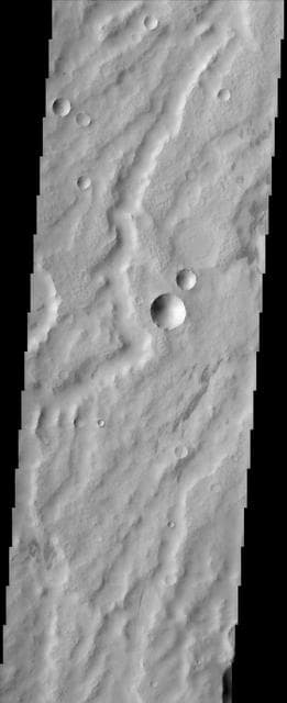 NASA image: Geological Time on Display in Arabia Terra